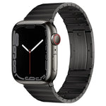 PG65 Single Bead Bamboo Joint Spring Bars Titanium Metal Watch Band, For Apple Watch Series 6 40mm, For Apple Watch Series 6 44mm, For Apple Watch Series 5 44mm, For Apple Watch Series 5 40mm, For Apple Watch Series 4 44mm, For Apple Watch Series 4 40m...