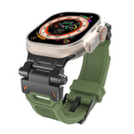 สายรัดนาฬิกา TPU พร้อมตัวเชื่อมสแตนเลส สำหรับ Apple Watch Series 9 45 มม., สำหรับ Apple Watch Ultra 49 มม.
