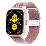 LEMFO LT10 สมาร์ทวอทช์หน้าจอ TFT 2.01 นิ้ว รองรับการโทรบลูทูธ / ตรวจสุขภาพ สายเหล็ก สายซิลิโคน