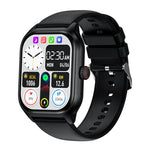 LEMFO LT10 สมาร์ทวอทช์หน้าจอ TFT 2.01 นิ้ว รองรับการโทรบลูทูธ / ตรวจสุขภาพ สายเหล็ก สายซิลิโคน