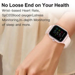 LEMFO LT10 สมาร์ทวอทช์หน้าจอ TFT 2.01 นิ้ว รองรับการโทรบลูทูธ / ตรวจสุขภาพ สายเหล็ก สายซิลิโคน
