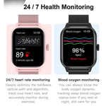 LEMFO LT10 สมาร์ทวอทช์หน้าจอ TFT 2.01 นิ้ว รองรับการโทรบลูทูธ / ตรวจสุขภาพ สายเหล็ก สายซิลิโคน
