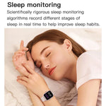 LEMFO LT10 สมาร์ทวอทช์หน้าจอ TFT 2.01 นิ้ว รองรับการโทรบลูทูธ / ตรวจสุขภาพ สายเหล็ก สายซิลิโคน