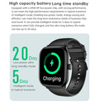 Y80 สมาร์ทวอทช์หน้าจอ IPS HD 2.01 นิ้ว รองรับการโทรบลูทูธ / ตรวจสุขภาพ
