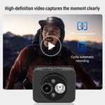 D8 1080P Head-mounted LED Motion Sensor Video Recording Lighting Camera, D8
