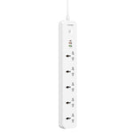 ปลั๊กไฟเดินทาง LDNIO SC5319 5 ช่อง พร้อมพอร์ต USB 38W ความยาวสาย 2m, ปลั๊ก EU, ปลั๊ก UK, ปลั๊ก US
