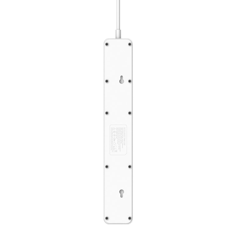 ปลั๊กไฟเดินทาง LDNIO SC5319 5 ช่อง พร้อมพอร์ต USB 38W ความยาวสาย 2m, ปลั๊ก EU, ปลั๊ก UK, ปลั๊ก US
