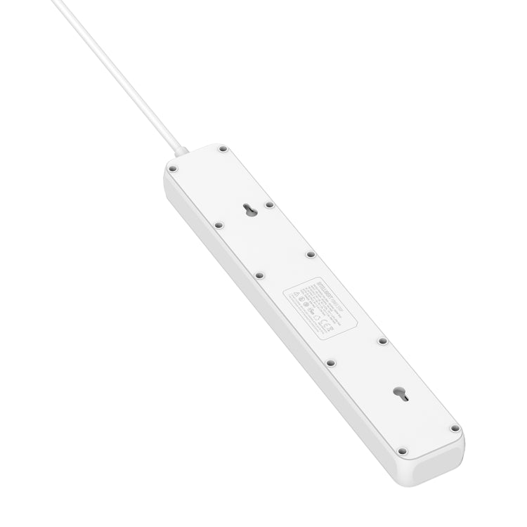 ปลั๊กไฟเดินทาง LDNIO SC5319 5 ช่อง พร้อมพอร์ต USB 38W ความยาวสาย 2m, ปลั๊ก EU, ปลั๊ก UK, ปลั๊ก US