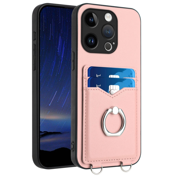 เคสโทรศัพท์พร้อมที่ใส่บัตรแหวน R20 สำหรับ iPhone 17 Pro Max, สำหรับ iPhone 17 Pro, สำหรับ iPhone 17, สำหรับ iPhone Air, สำหรับ iPhone 15 Pro Max, สำหรับ iPhone 15 Pro, สำหรับ iPhone 15 Plus, สำหรับ iPhone 15