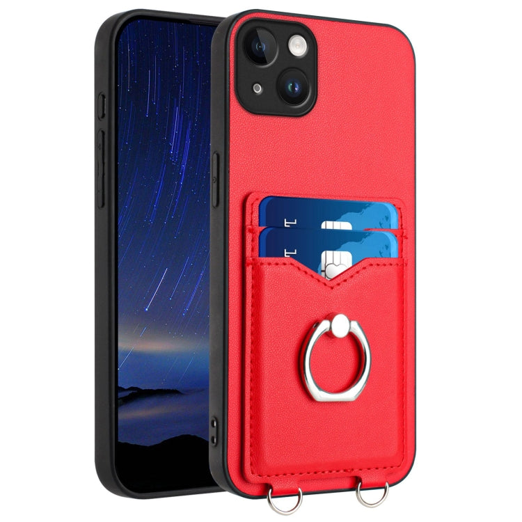 เคสโทรศัพท์พร้อมที่ใส่บัตรแหวน R20 สำหรับ iPhone 17 Pro Max, สำหรับ iPhone 17 Pro, สำหรับ iPhone 17, สำหรับ iPhone Air, สำหรับ iPhone 15 Pro Max, สำหรับ iPhone 15 Pro, สำหรับ iPhone 15 Plus, สำหรับ iPhone 15