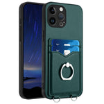 เคสโทรศัพท์พร้อมที่ใส่บัตรแหวน R20 สำหรับ iPhone 14 Plus, สำหรับ iPhone 14, สำหรับ iPhone 14 Pro, สำหรับ iPhone 14 Pro Max, สำหรับ iPhone SE 2022 / SE 2020 / 8, สำหรับ iPhone 13 Pro Max, สำหรับ iPhone 13 Pro, สำหรับ iPhone 13