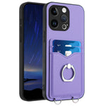 เคสโทรศัพท์พร้อมที่ใส่บัตรแหวน R20 สำหรับ iPhone 14 Plus, สำหรับ iPhone 14, สำหรับ iPhone 14 Pro, สำหรับ iPhone 14 Pro Max, สำหรับ iPhone SE 2022 / SE 2020 / 8, สำหรับ iPhone 13 Pro Max, สำหรับ iPhone 13 Pro, สำหรับ iPhone 13