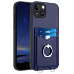 เคสโทรศัพท์พร้อมที่ใส่บัตรแหวน R20 สำหรับ iPhone 14 Plus, สำหรับ iPhone 14, สำหรับ iPhone 14 Pro, สำหรับ iPhone 14 Pro Max, สำหรับ iPhone SE 2022 / SE 2020 / 8, สำหรับ iPhone 13 Pro Max, สำหรับ iPhone 13 Pro, สำหรับ iPhone 13