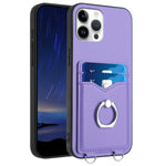 เคสโทรศัพท์พร้อมที่ใส่บัตรแหวน R20 สำหรับ iPhone 13 mini, สำหรับ iPhone 12, สำหรับ iPhone 12 Pro Max, สำหรับ iPhone 12 Pro, สำหรับ iPhone 12 mini, สำหรับ iPhone 11 Pro Max, สำหรับ iPhone 11, สำหรับ iPhone 11 Pro