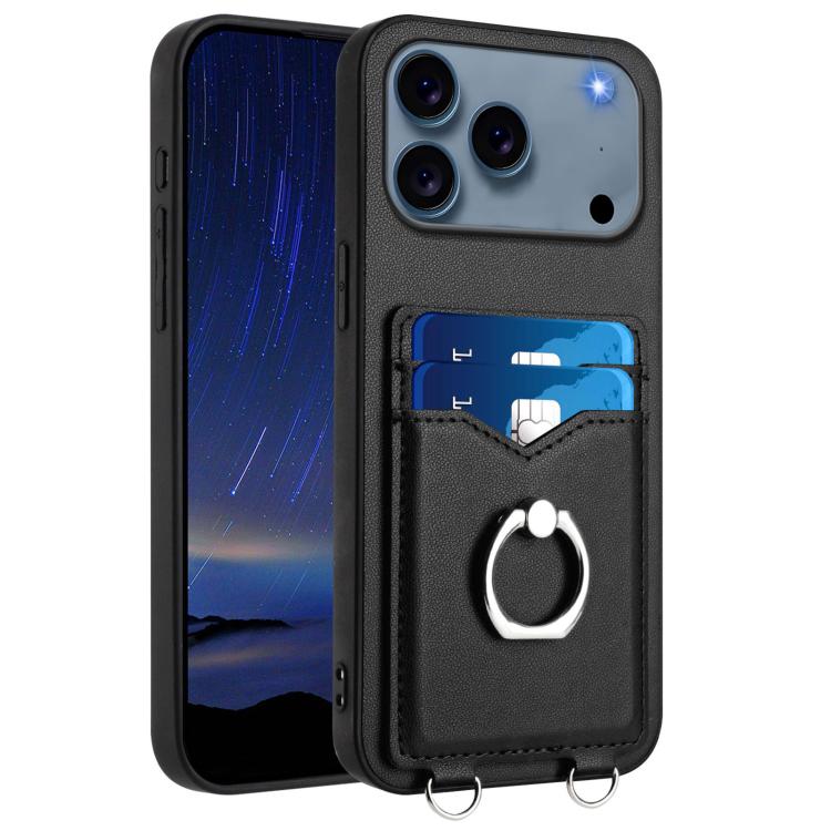 เคสโทรศัพท์พร้อมที่ใส่บัตรแหวน R20 สำหรับ iPhone 17 Pro Max, สำหรับ iPhone 17 Pro, สำหรับ iPhone 17, สำหรับ iPhone Air, สำหรับ iPhone 15 Pro Max, สำหรับ iPhone 15 Pro, สำหรับ iPhone 15 Plus, สำหรับ iPhone 15