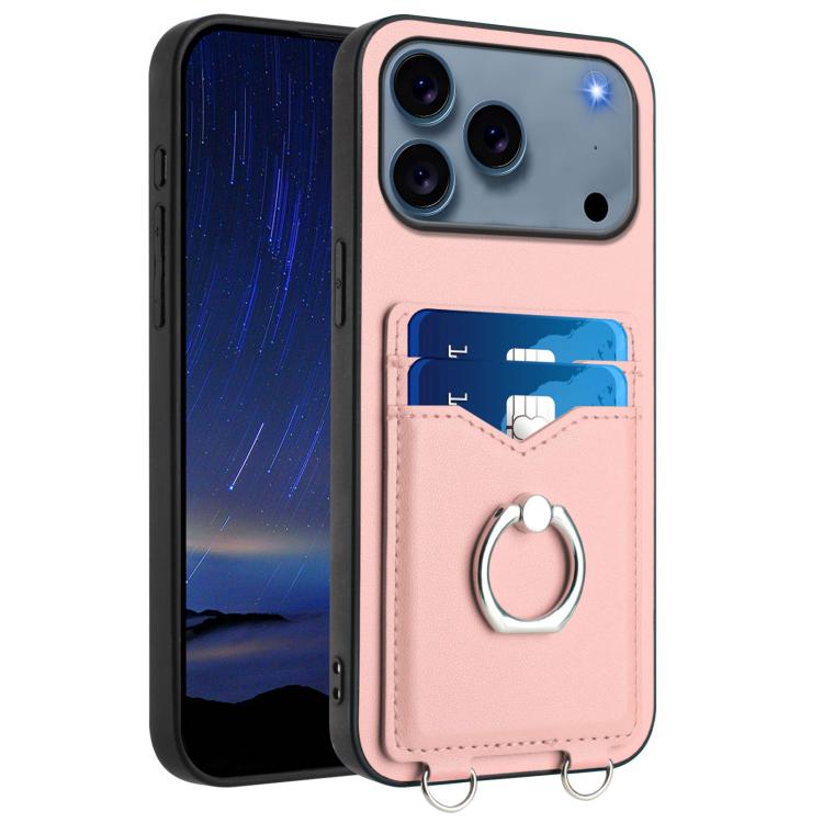 เคสโทรศัพท์พร้อมที่ใส่บัตรแหวน R20 สำหรับ iPhone 17 Pro Max, สำหรับ iPhone 17 Pro, สำหรับ iPhone 17, สำหรับ iPhone Air, สำหรับ iPhone 15 Pro Max, สำหรับ iPhone 15 Pro, สำหรับ iPhone 15 Plus, สำหรับ iPhone 15