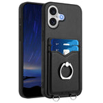 เคสโทรศัพท์พร้อมที่ใส่บัตรแหวน R20 สำหรับ iPhone 17 Pro Max, สำหรับ iPhone 17 Pro, สำหรับ iPhone 17, สำหรับ iPhone Air, สำหรับ iPhone 15 Pro Max, สำหรับ iPhone 15 Pro, สำหรับ iPhone 15 Plus, สำหรับ iPhone 15