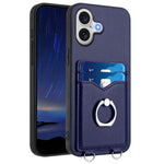 เคสโทรศัพท์พร้อมที่ใส่บัตรแหวน R20 สำหรับ iPhone 17 Pro Max, สำหรับ iPhone 17 Pro, สำหรับ iPhone 17, สำหรับ iPhone Air, สำหรับ iPhone 15 Pro Max, สำหรับ iPhone 15 Pro, สำหรับ iPhone 15 Plus, สำหรับ iPhone 15