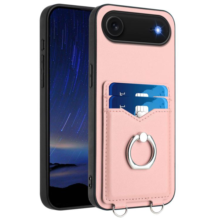 เคสโทรศัพท์พร้อมที่ใส่บัตรแหวน R20 สำหรับ iPhone 17 Pro Max, สำหรับ iPhone 17 Pro, สำหรับ iPhone 17, สำหรับ iPhone Air, สำหรับ iPhone 15 Pro Max, สำหรับ iPhone 15 Pro, สำหรับ iPhone 15 Plus, สำหรับ iPhone 15
