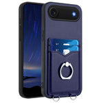 เคสโทรศัพท์พร้อมที่ใส่บัตรแหวน R20 สำหรับ iPhone 17 Pro Max, สำหรับ iPhone 17 Pro, สำหรับ iPhone 17, สำหรับ iPhone Air, สำหรับ iPhone 15 Pro Max, สำหรับ iPhone 15 Pro, สำหรับ iPhone 15 Plus, สำหรับ iPhone 15