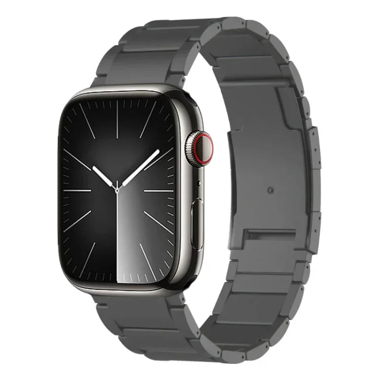 Titanium Metal Watch Band, For Apple Watch Series 10 46mm, For Apple Watch Series 10 42mm, For Apple Watch SE 2023 44mm, For Apple Watch SE 2023 40mm, For Apple Watch Ultra 2 49mm, For Apple Watch Series 9 45mm, For Apple Watch Series 9 41mm           ...