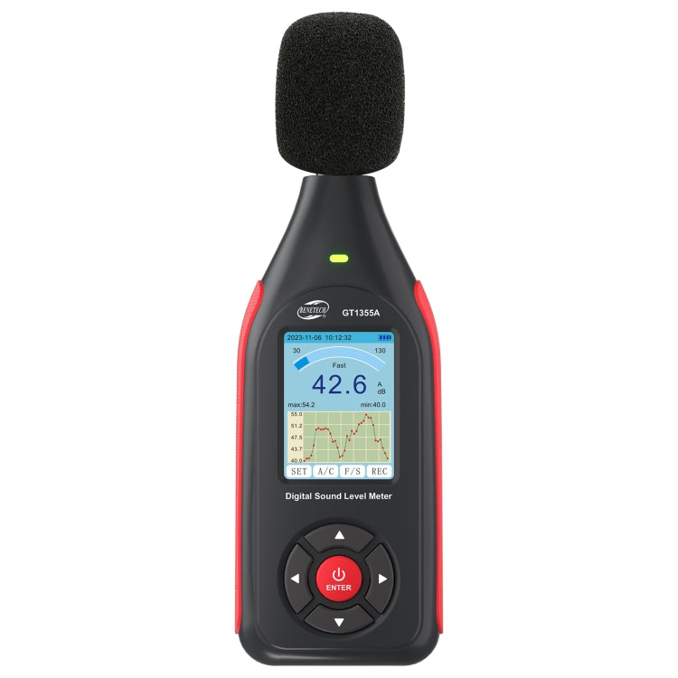 เครื่องวัดเดซิเบล BENETECH GT1355A พร้อมจอ LCD