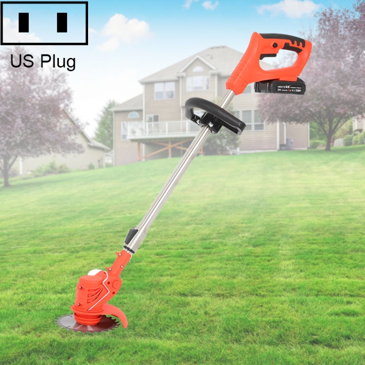 เครื่องตัดหญ้าไฟฟ้าชาร์จไฟได้แบบพกพา 21V พร้อมปลั๊ก EU และ US