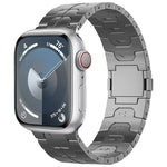 Magnetic Buckle Titanium Alloy Watch Band, For Apple Watch SE 2023 44mm, For Apple Watch Ultra 2 49mm, For Apple Watch Series 9 45mm, For Apple Watch Ultra 49mm, For Apple Watch Series 8 45mm, For Apple Watch SE 2022 44mm, For Apple Watch Series 7 45mm...