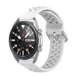 สายรัดซิลิโคนกีฬา R850 สีเรียบ ขนาด: ฟรีไซส์ 20mm สำหรับ Galaxy Watch 3 41mm