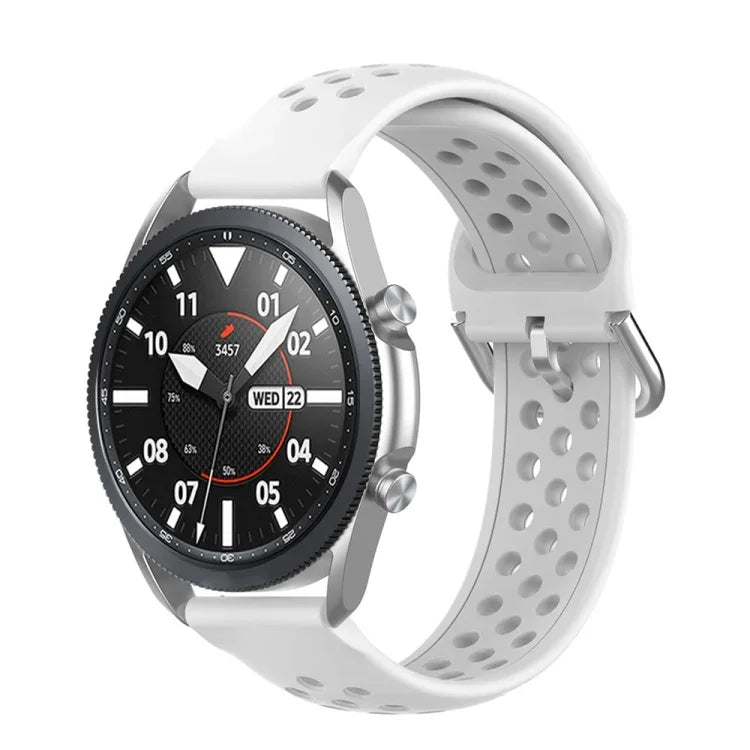 สายรัดซิลิโคนกีฬา R850 สีเรียบ ขนาด: ฟรีไซส์ 20mm สำหรับ Galaxy Watch 3 41mm