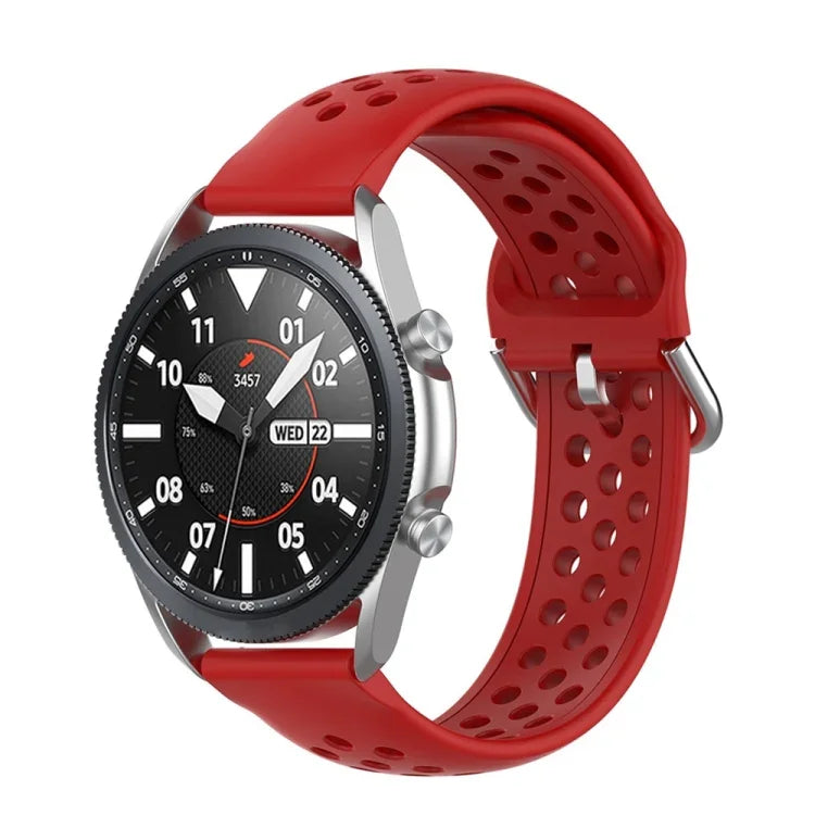 สายรัดซิลิโคนกีฬา R850 สีเรียบ ขนาด: ฟรีไซส์ 20mm สำหรับ Galaxy Watch 3 41mm