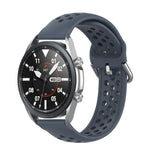 สายรัดซิลิโคนกีฬา R850 สีเรียบ ขนาด: ฟรีไซส์ 20mm สำหรับ Galaxy Watch 3 41mm