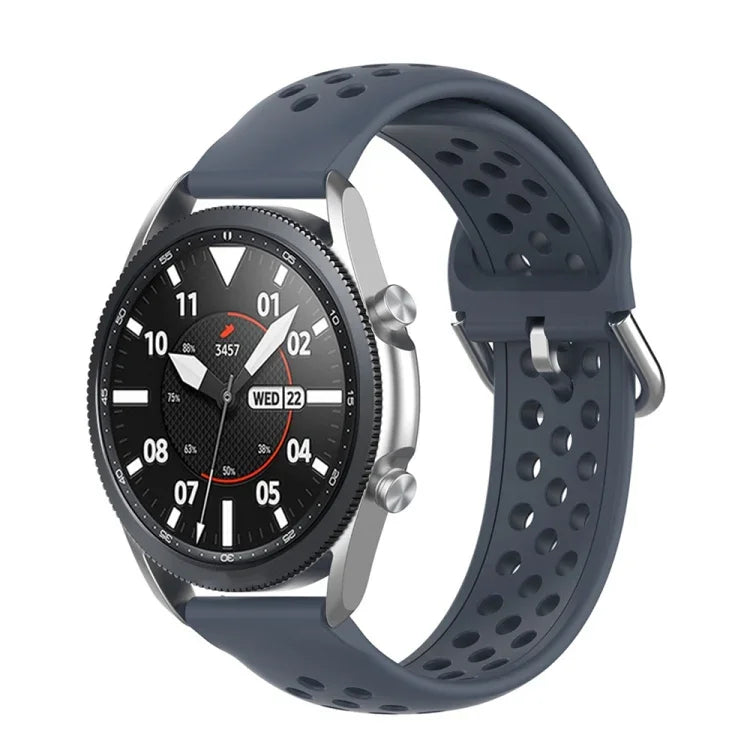 สายรัดซิลิโคนกีฬา R850 สีเรียบ ขนาด: ฟรีไซส์ 20mm สำหรับ Galaxy Watch 3 41mm