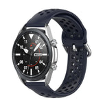 สายรัดซิลิโคนกีฬา R850 สีเรียบ ขนาด: ฟรีไซส์ 20mm สำหรับ Galaxy Watch 3 41mm