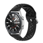 สายรัดซิลิโคนกีฬา R850 สีเรียบ ขนาด: ฟรีไซส์ 20mm สำหรับ Galaxy Watch 3 41mm