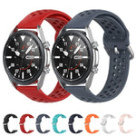 สายรัดซิลิโคนกีฬา R850 สีเรียบ ขนาด: ฟรีไซส์ 20mm สำหรับ Galaxy Watch 3 41mm