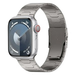 26mm Oracle Safety Buckle Titanium Alloy Watch Band, For Apple Watch SE 2023 44mm, For Apple Watch Ultra 2 49mm, For Apple Watch Series 9 45mm, For Apple Watch Ultra 49mm, For Apple Watch Series 8 45mm, For Apple Watch SE 2022 44mm                     ...