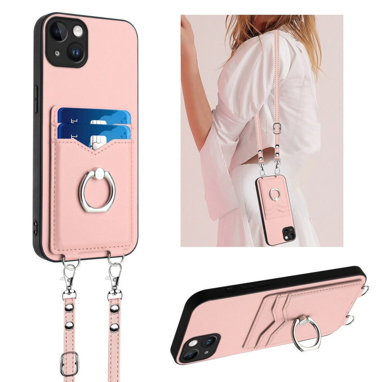 เคสโทรศัพท์พร้อมที่ใส่บัตรแหวน R20 แบบสายสะพายข้าง สำหรับ iPhone 17 Pro Max, สำหรับ iPhone 17 Pro, สำหรับ iPhone 17, สำหรับ iPhone Air, สำหรับ iPhone 15 Pro Max, สำหรับ iPhone 15 Pro, สำหรับ iPhone 15 Plus, สำหรับ iPhone 15