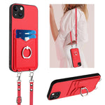 เคสโทรศัพท์พร้อมที่ใส่บัตรแหวน R20 แบบสายสะพายข้าง สำหรับ iPhone 17 Pro Max, สำหรับ iPhone 17 Pro, สำหรับ iPhone 17, สำหรับ iPhone Air, สำหรับ iPhone 15 Pro Max, สำหรับ iPhone 15 Pro, สำหรับ iPhone 15 Plus, สำหรับ iPhone 15