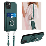 เคสโทรศัพท์ที่ใส่บัตรพร้อมห่วงเชือกสะพายข้าง R20 สำหรับ iPhone 14 Plus, สำหรับ iPhone 14, สำหรับ iPhone 14 Pro, สำหรับ iPhone 14 Pro Max, สำหรับ iPhone SE 2022 / SE 2020 / 8, สำหรับ iPhone 13 Pro Max, สำหรับ iPhone 13 Pro, สำหรับ iPhone 13