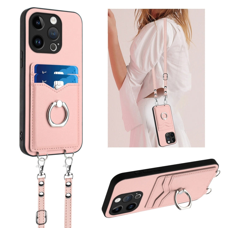 เคสโทรศัพท์ที่ใส่บัตรพร้อมห่วงเชือกสะพายข้าง R20 สำหรับ iPhone 14 Plus, สำหรับ iPhone 14, สำหรับ iPhone 14 Pro, สำหรับ iPhone 14 Pro Max, สำหรับ iPhone SE 2022 / SE 2020 / 8, สำหรับ iPhone 13 Pro Max, สำหรับ iPhone 13 Pro, สำหรับ iPhone 13