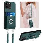 เคสโทรศัพท์ที่ใส่บัตรพร้อมห่วงเชือกสะพายข้าง R20 สำหรับ iPhone 14 Plus, สำหรับ iPhone 14, สำหรับ iPhone 14 Pro, สำหรับ iPhone 14 Pro Max, สำหรับ iPhone SE 2022 / SE 2020 / 8, สำหรับ iPhone 13 Pro Max, สำหรับ iPhone 13 Pro, สำหรับ iPhone 13