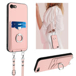 เคสโทรศัพท์ที่ใส่บัตรพร้อมห่วงเชือกสะพายข้าง R20 สำหรับ iPhone 14 Plus, สำหรับ iPhone 14, สำหรับ iPhone 14 Pro, สำหรับ iPhone 14 Pro Max, สำหรับ iPhone SE 2022 / SE 2020 / 8, สำหรับ iPhone 13 Pro Max, สำหรับ iPhone 13 Pro, สำหรับ iPhone 13
