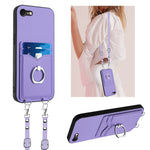 เคสโทรศัพท์ที่ใส่บัตรพร้อมห่วงเชือกสะพายข้าง R20 สำหรับ iPhone 14 Plus, สำหรับ iPhone 14, สำหรับ iPhone 14 Pro, สำหรับ iPhone 14 Pro Max, สำหรับ iPhone SE 2022 / SE 2020 / 8, สำหรับ iPhone 13 Pro Max, สำหรับ iPhone 13 Pro, สำหรับ iPhone 13
