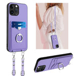 เคสโทรศัพท์ที่ใส่บัตรพร้อมห่วงเชือกสะพายข้าง R20 สำหรับ iPhone 14 Plus, สำหรับ iPhone 14, สำหรับ iPhone 14 Pro, สำหรับ iPhone 14 Pro Max, สำหรับ iPhone SE 2022 / SE 2020 / 8, สำหรับ iPhone 13 Pro Max, สำหรับ iPhone 13 Pro, สำหรับ iPhone 13