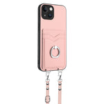 เคสโทรศัพท์ที่ใส่บัตรพร้อมห่วงเชือกสะพายข้าง R20 สำหรับ iPhone 13 mini, สำหรับ iPhone 12, สำหรับ iPhone 12 Pro Max, สำหรับ iPhone 12 Pro, สำหรับ iPhone 12 mini, สำหรับ iPhone 11 Pro Max, สำหรับ iPhone 11, สำหรับ iPhone 11 Pro