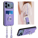 เคสโทรศัพท์พร้อมที่ใส่บัตรแหวน R20 แบบสายสะพายข้าง สำหรับ iPhone 17 Pro Max, สำหรับ iPhone 17 Pro, สำหรับ iPhone 17, สำหรับ iPhone Air, สำหรับ iPhone 15 Pro Max, สำหรับ iPhone 15 Pro, สำหรับ iPhone 15 Plus, สำหรับ iPhone 15