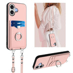 เคสโทรศัพท์พร้อมที่ใส่บัตรแหวน R20 แบบสายสะพายข้าง สำหรับ iPhone 17 Pro Max, สำหรับ iPhone 17 Pro, สำหรับ iPhone 17, สำหรับ iPhone Air, สำหรับ iPhone 15 Pro Max, สำหรับ iPhone 15 Pro, สำหรับ iPhone 15 Plus, สำหรับ iPhone 15
