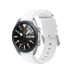 สายหนังปลายกลม ขนาด: ฟรีไซส์ 22 มม. สำหรับ Galaxy Watch 3 ขนาด 45 มม.