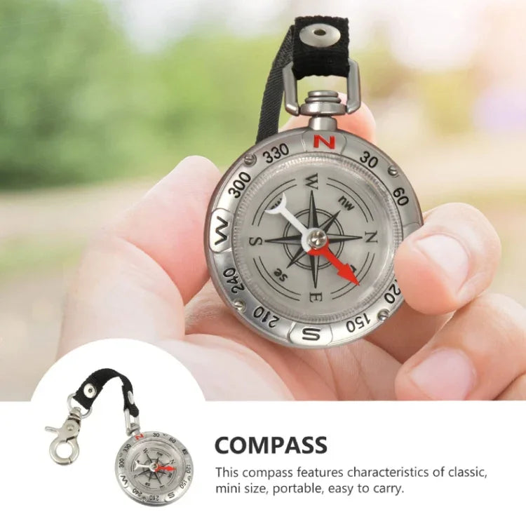 Nisa T49 Retro Keychain Compass